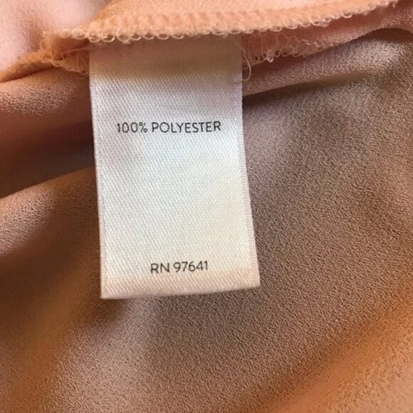 J. Jill Wearever Collection Pink Blouse Top Draped Front sz Small to Medium - Picture 9 of 14